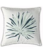 Housse de coussin Palma bleu orage - 50x50 cm