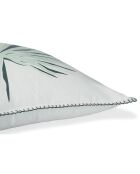 Housse de coussin Palma bleu orage - 50x50 cm