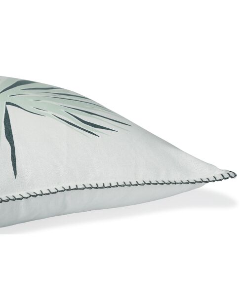 Housse de coussin Palma bleu orage - 50x50 cm
