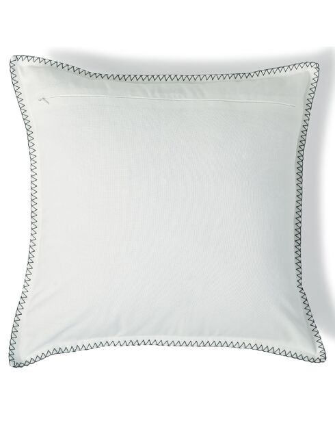 Housse de coussin Palma bleu orage - 50x50 cm