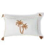 Housse de coussin Oasis terre de sienne - 50x30 cm