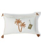 Housse de coussin Oasis terre de sienne - 50x30 cm