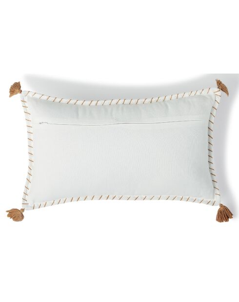 Housse de coussin Oasis terre de sienne - 50x30 cm