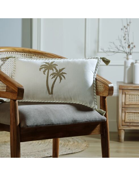 Housse de coussin Oasis sable - 50x30 cm