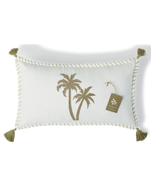 Housse de coussin Oasis sable - 50x30 cm