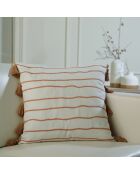 Housse de coussin Baja terre de sienne - 50x50 cm