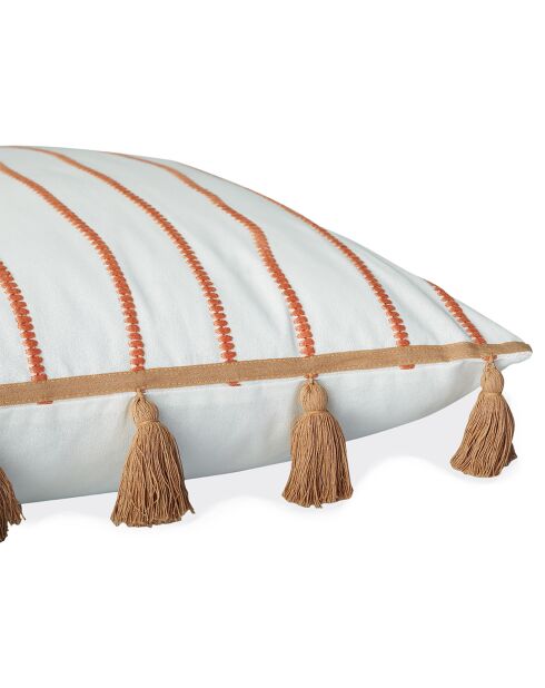 Housse de coussin Baja terre de sienne - 50x50 cm