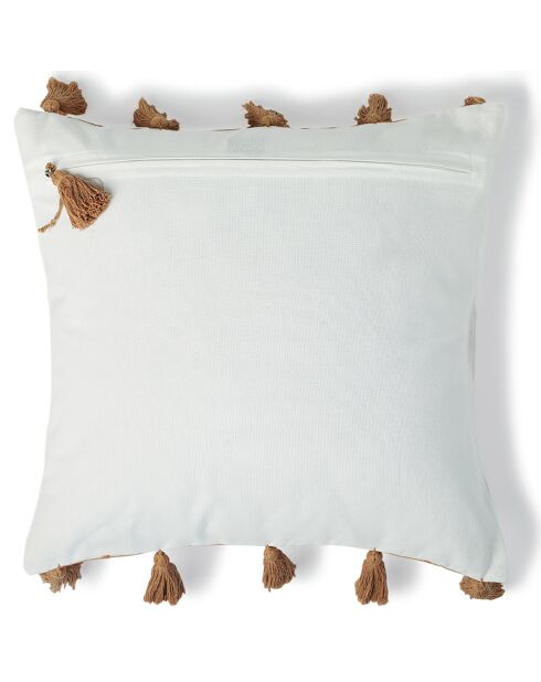 Housse de coussin Baja terre de sienne - 50x50 cm