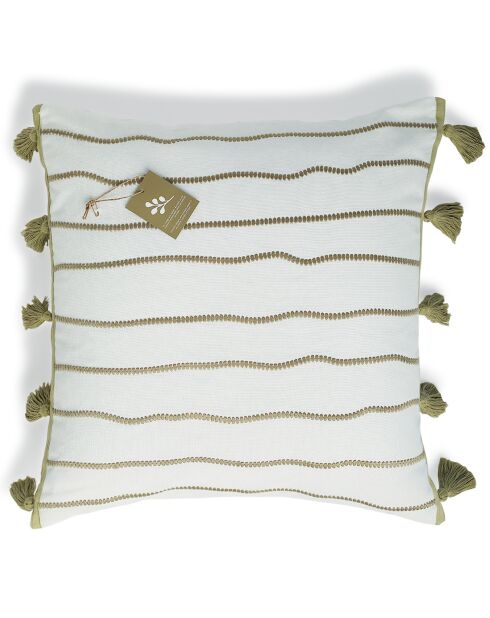 Housse de coussin Baja sable - 50x50 cm