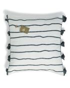 Housse de coussin Baja bleu orage - 50x50 cm