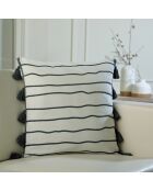 Housse de coussin Baja bleu orage - 50x50 cm