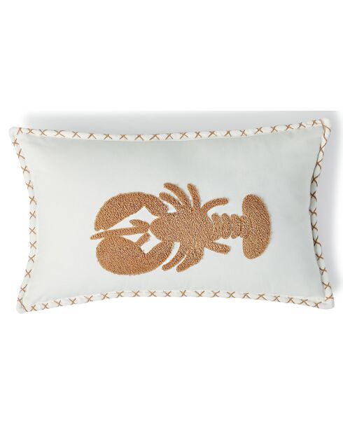 Housse de coussin Lobster terre de sienne - 50x30 cm