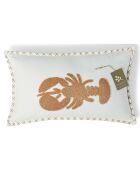 Housse de coussin Lobster terre de sienne - 50x30 cm