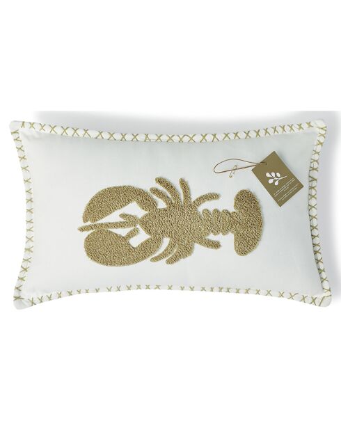Housse de coussin Lobster sable - 50x30 cm
