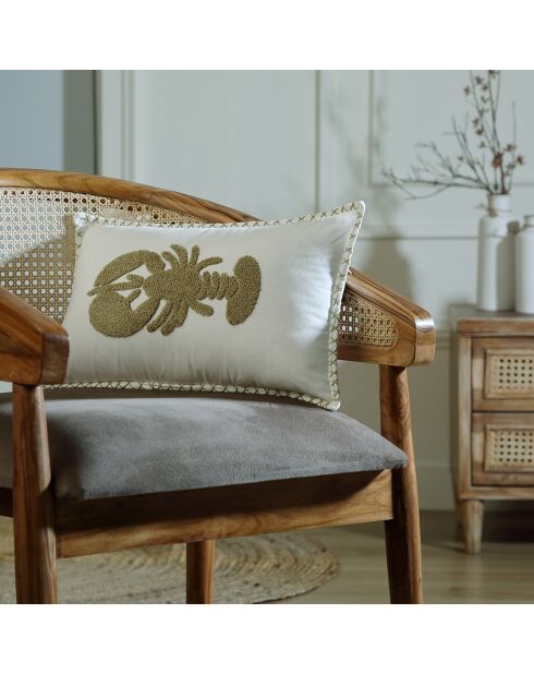 Housse de coussin Lobster sable - 50x30 cm