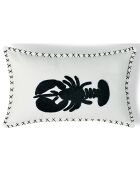 Housse de coussin Lobster bleu marine - 50x30 cm