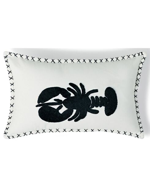 Marineblauer Kissenbezug Lobster