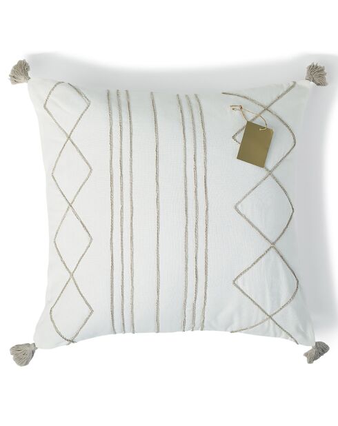 Housse de coussin Nevada sable - 50x50 cm