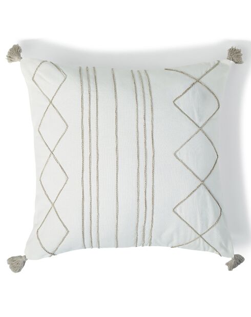 Housse de coussin Nevada sable - 50x50 cm