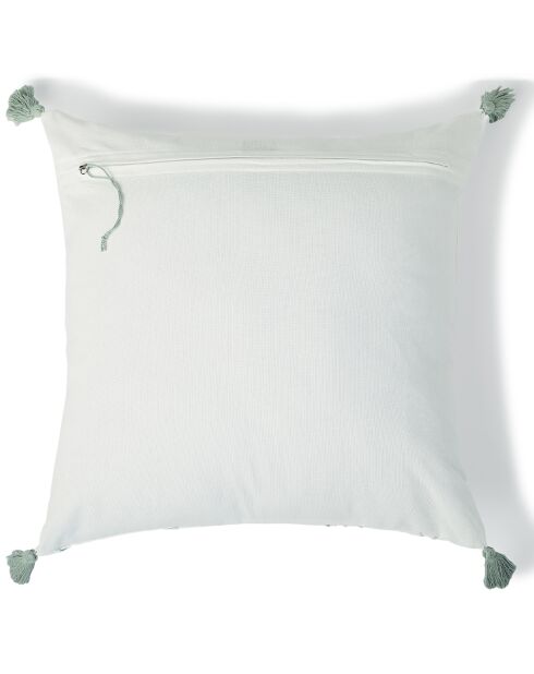 Housse de coussin Nevada bleu glacier - 50x50 cm