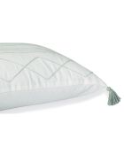 Housse de coussin Nevada bleu glacier - 50x50 cm