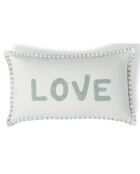 Housse de coussin Xlove bleu glacier - 50x30 cm