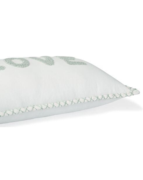 Housse de coussin Xlove bleu glacier - 50x30 cm