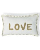 Housse de coussin Xlove sable - 50x30 cm