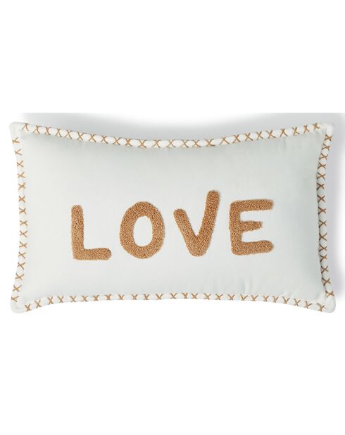 Housse de coussin Xlove terre de sienne - 50x30 cm