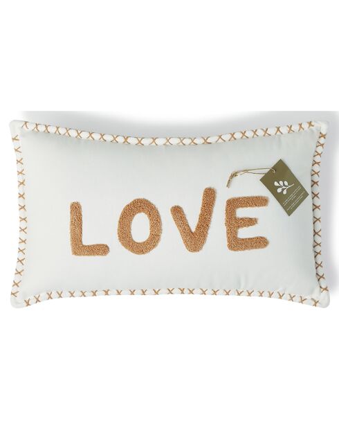 Housse de coussin Xlove terre de sienne - 50x30 cm