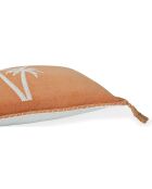 Housse de coussin Oasis Velours terre de sienne - 50x30 cm