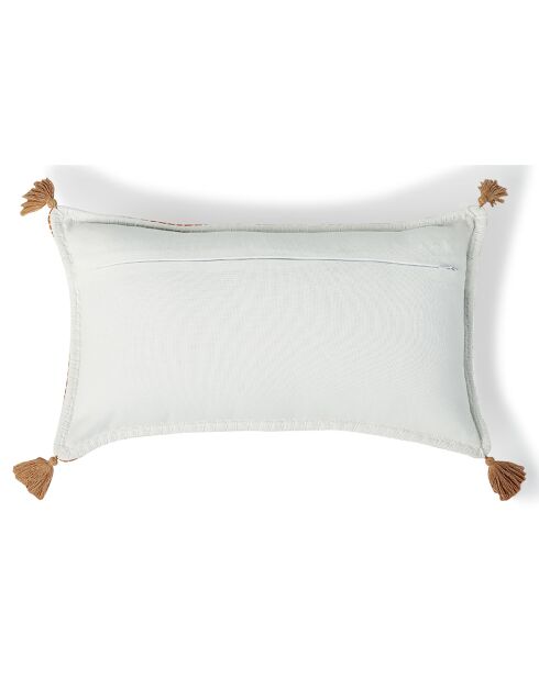 Housse de coussin Oasis Velours terre de sienne - 50x30 cm