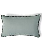 Fodera per cuscino Maxime celadon verde/nera