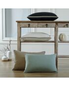 Housse de coussin Victor blanche - 60x40 cm