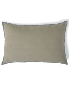 Housse de coussin Victor naturel - 60x40 cm