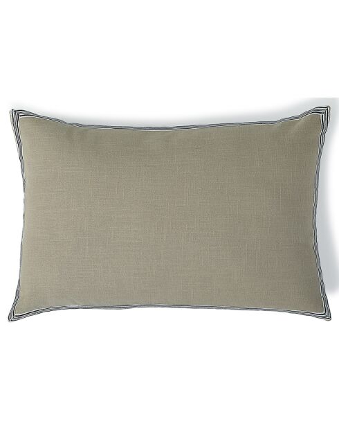 Housse de coussin Victor naturel - 60x40 cm