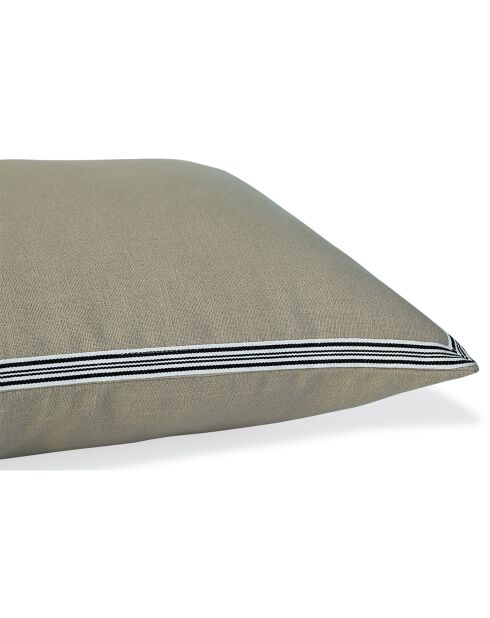 Housse de coussin Victor naturel - 60x40 cm