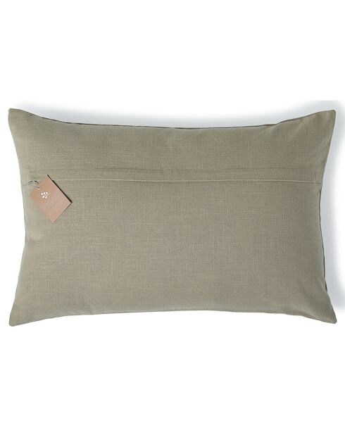 Housse de coussin Victor naturel - 60x40 cm