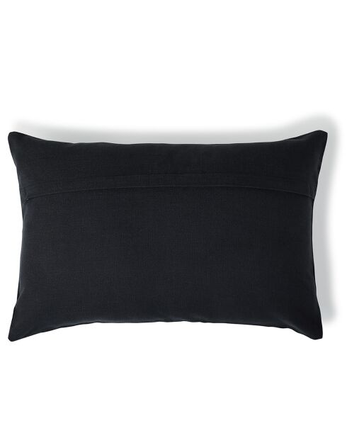 Housse de coussin Victor fusain - 60x40 cm