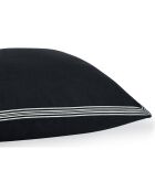 Housse de coussin Victor fusain - 60x40 cm