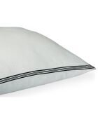 Housse de coussin Victor blanche - 50x50 cm
