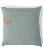 Housse de coussin Victor vert céladon - 50x50 cm