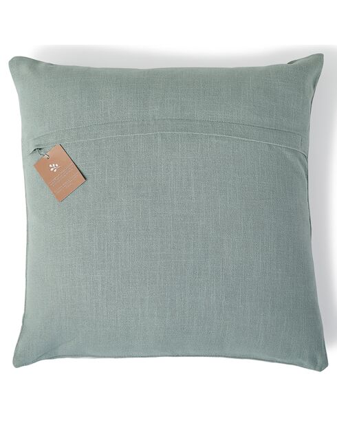 Housse de coussin Victor vert céladon - 50x50 cm