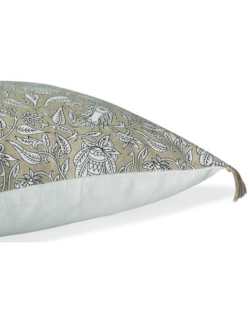 Housse de coussin Noida naturel - 50x50 cm