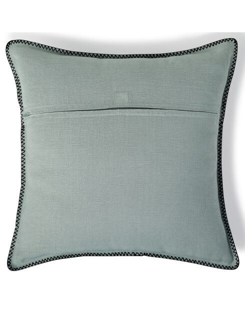 Maxime Celadon grün/schwarz Kissenhülle