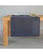 Chemin de table Paul fusain - 50x150 cm
