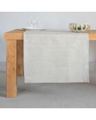 Chemin de table Paul naturel - 50x150 cm