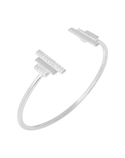 Jonc en Argent & Oxyde de Zirconium