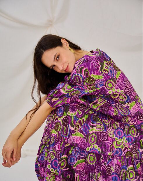 Robe Edwige violette