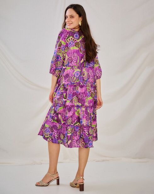 Robe Edwige violette